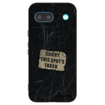 Picasee crna silikonska maskica za Google Pixel 8a - SORRY