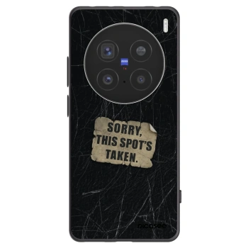 Picasee crna silikonska maskica za Vivo X200 Pro - SORRY