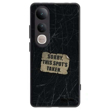Picasee crna silikonska maskica za Vivo V50 Lite 5G - SORRY
