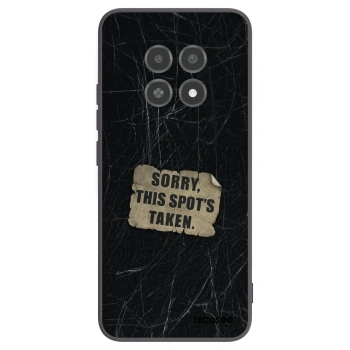 Picasee crna silikonska maskica za Realme 12X - SORRY