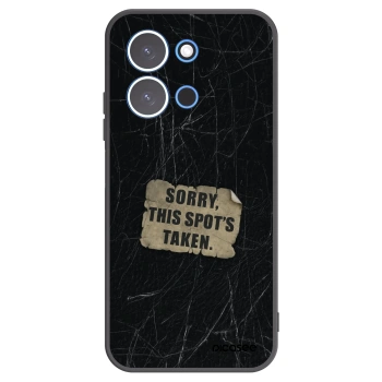 Picasee crna silikonska maskica za Xiaomi Redmi 15C 4G - SORRY