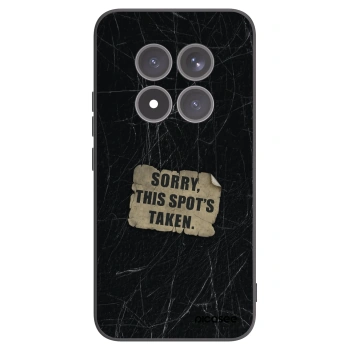 Picasee crna silikonska maskica za Xiaomi Redmi Note 15 Pro+ - SORRY