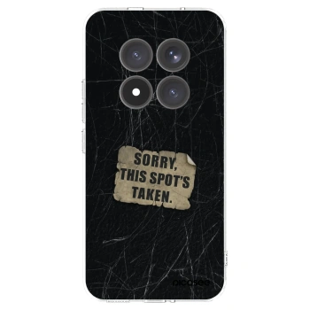Picasee silikonska prozirna maskica za Xiaomi Redmi Note 15 Pro+ - SORRY