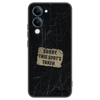 Picasee crna silikonska maskica za Vivo Y29s 5G - SORRY