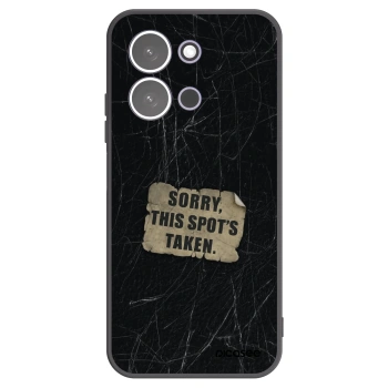 Picasee crna silikonska maskica za Xiaomi Redmi 15C 5G - SORRY