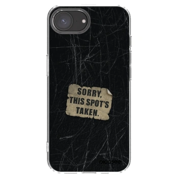 Picasee silikonska prozirna maskica za Apple iPhone 17e - SORRY
