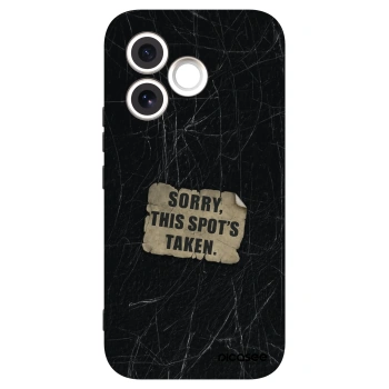 Picasee crna silikonska maskica za Honor 600 Lite - SORRY