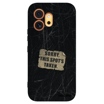 Picasee crna silikonska maskica za Honor 600 - SORRY