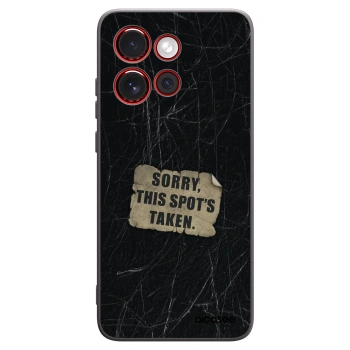 Picasee crna silikonska maskica za Motorola Edge 60 Neo 5G - SORRY