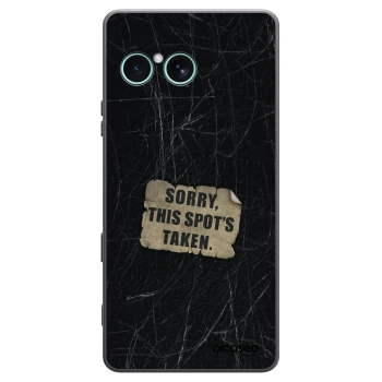 Picasee crna silikonska maskica za Sony Xperia 10 VII - SORRY
