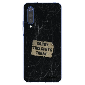 Picasee silikonska prozirna maskica za Xiaomi Mi 9 SE - SORRY