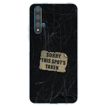 Picasee silikonska prozirna maskica za Huawei Nova 5T - SORRY
