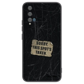 Picasee crna silikonska maskica za Huawei Nova 5T - SORRY