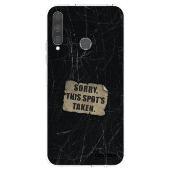 Picasee silikonska prozirna maskica za Huawei P40 Lite E - SORRY