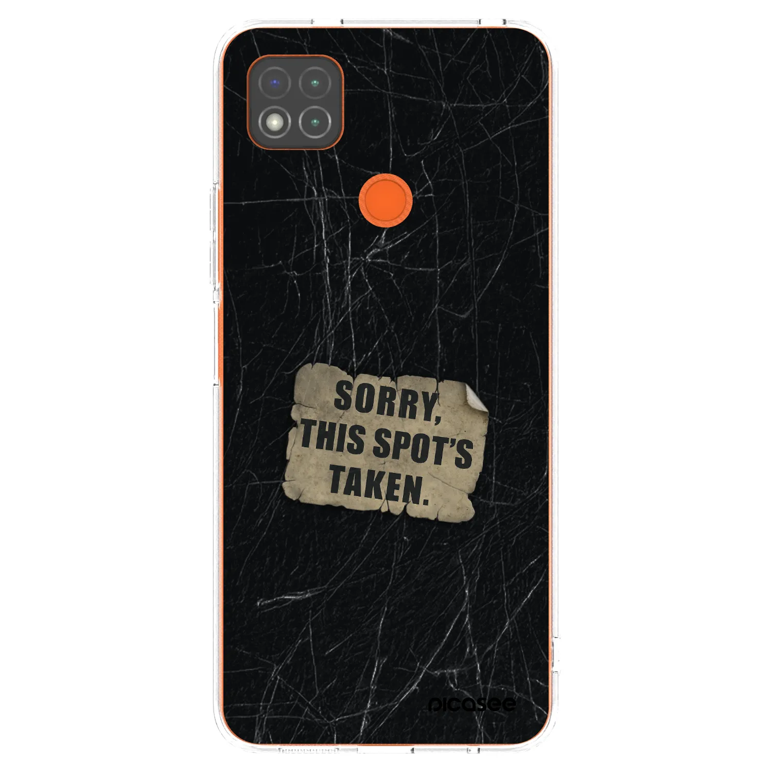 Picasee silikonska prozirna maskica za Xiaomi Redmi 9C - SORRY