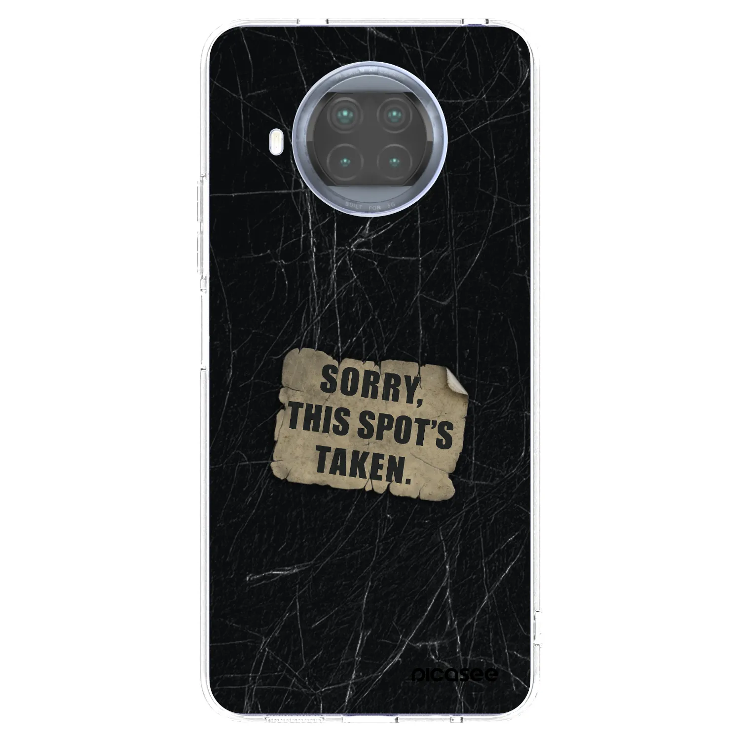 Picasee silikonska prozirna maskica za Xiaomi Mi 10T Lite - SORRY
