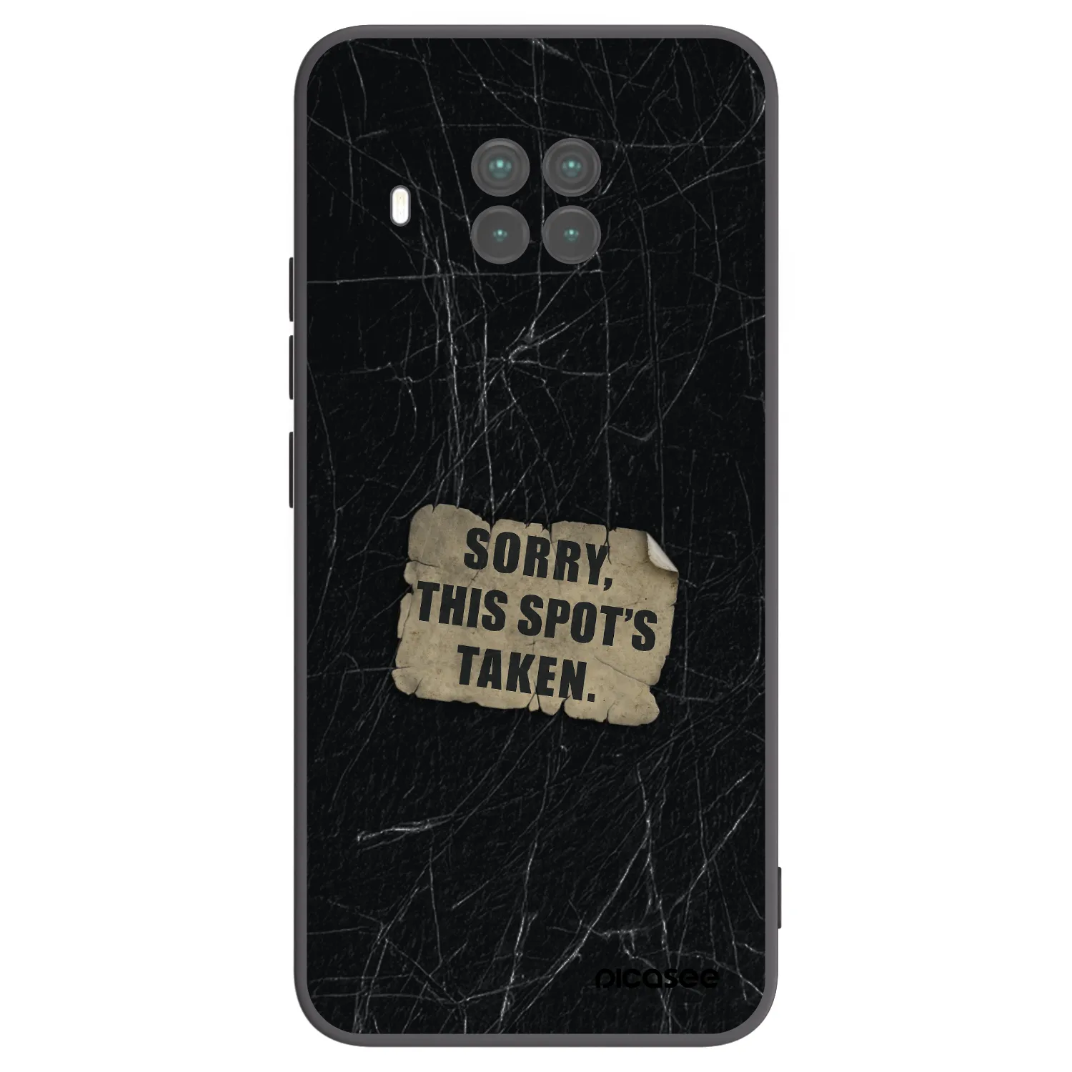 Picasee crna silikonska maskica za Xiaomi Mi 10T Lite - SORRY