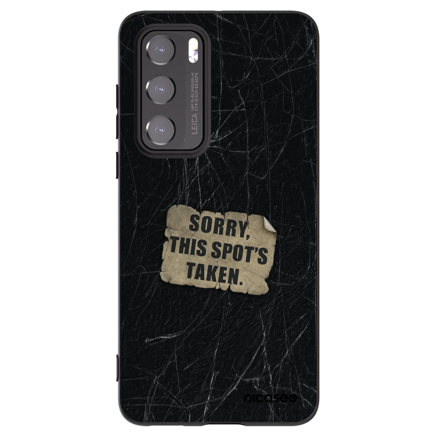 Picasee crna silikonska maskica za Huawei P40 - SORRY