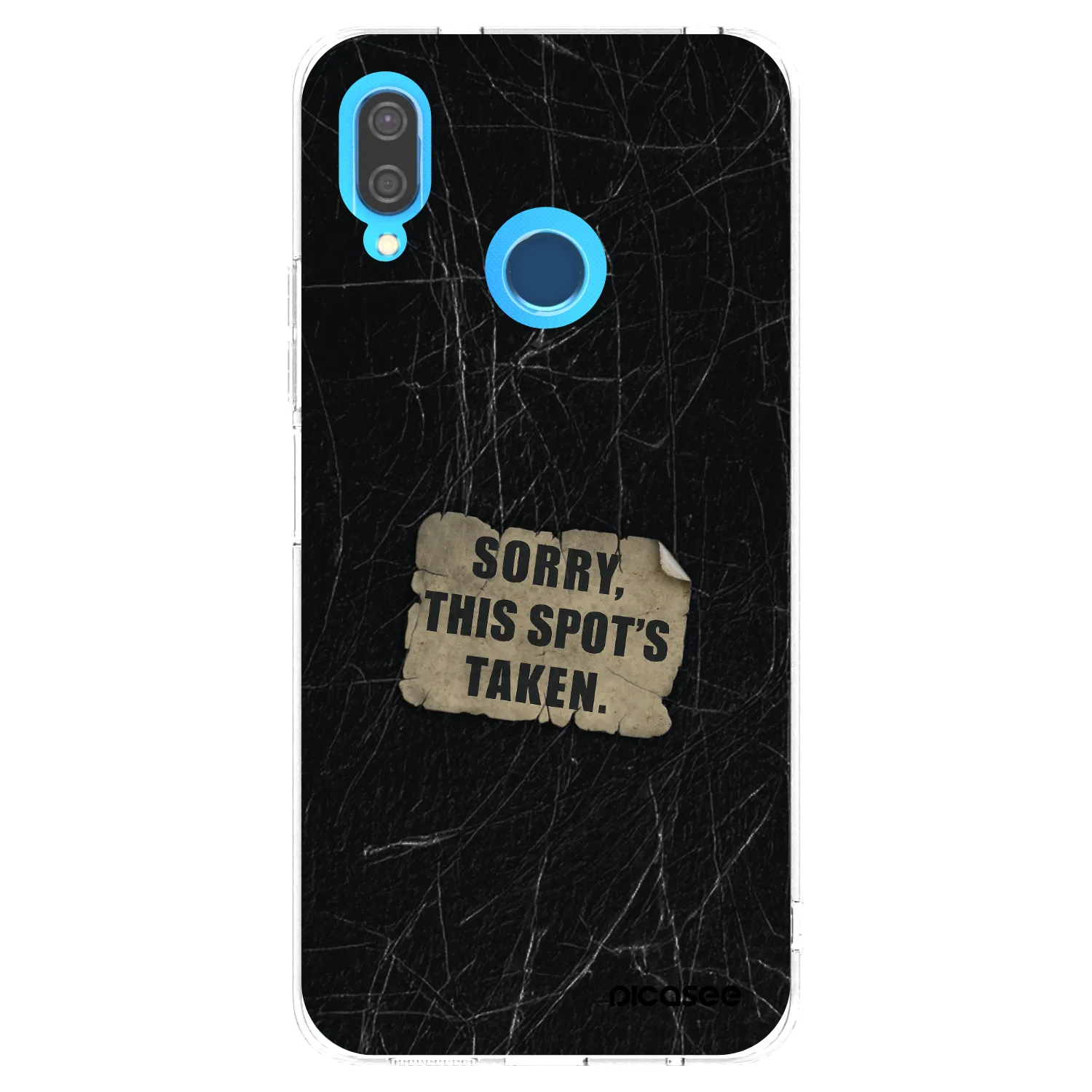 Picasee silikonska prozirna maskica za Huawei P20 Lite - SORRY