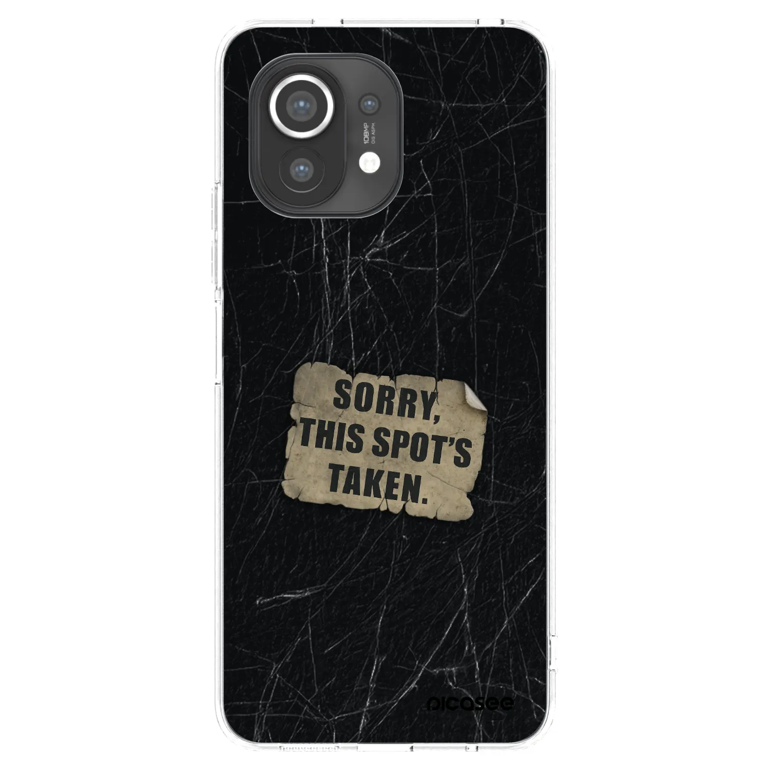 Picasee silikonska prozirna maskica za Xiaomi Mi 11 - SORRY