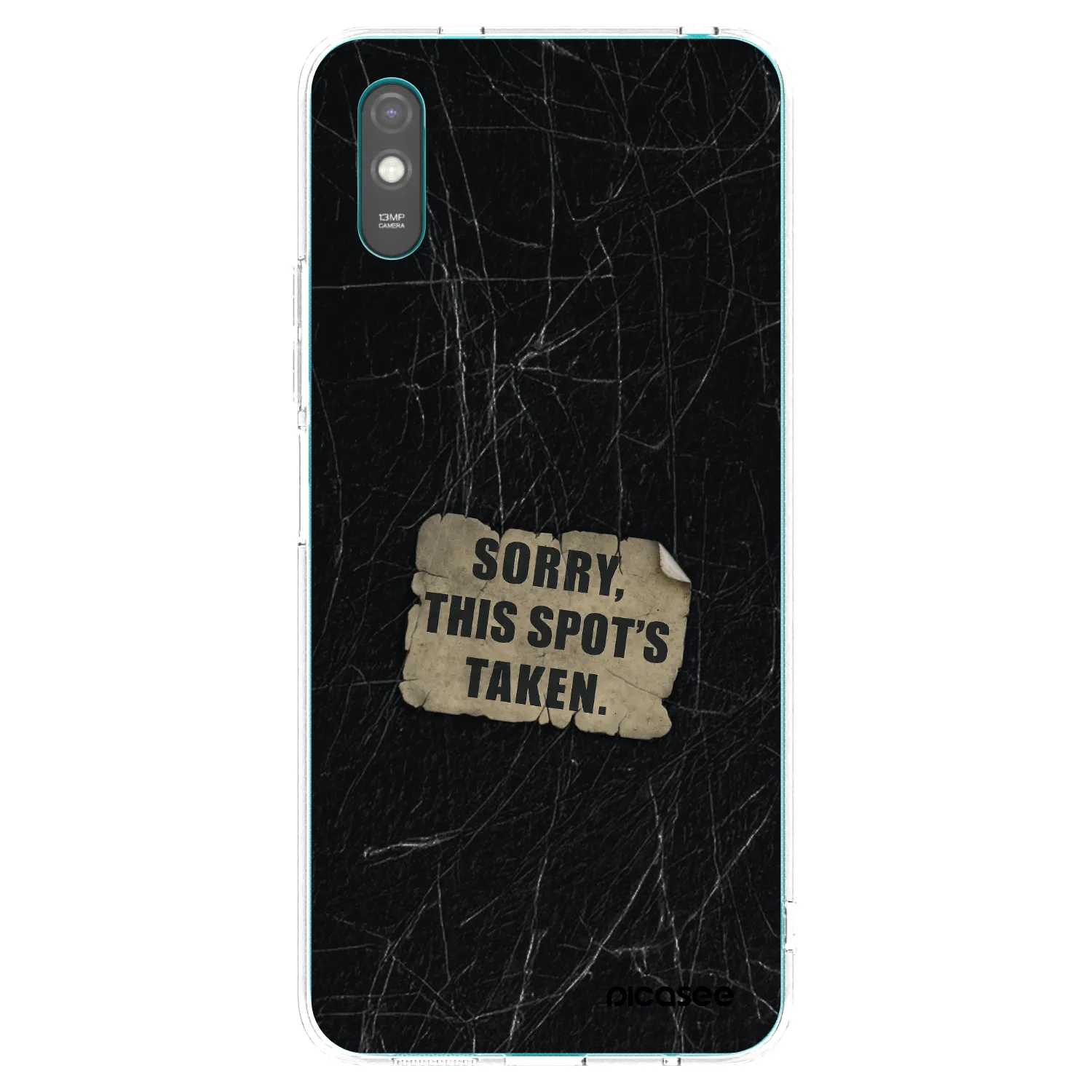 Picasee silikonska prozirna maskica za Xiaomi Redmi 9AT - SORRY