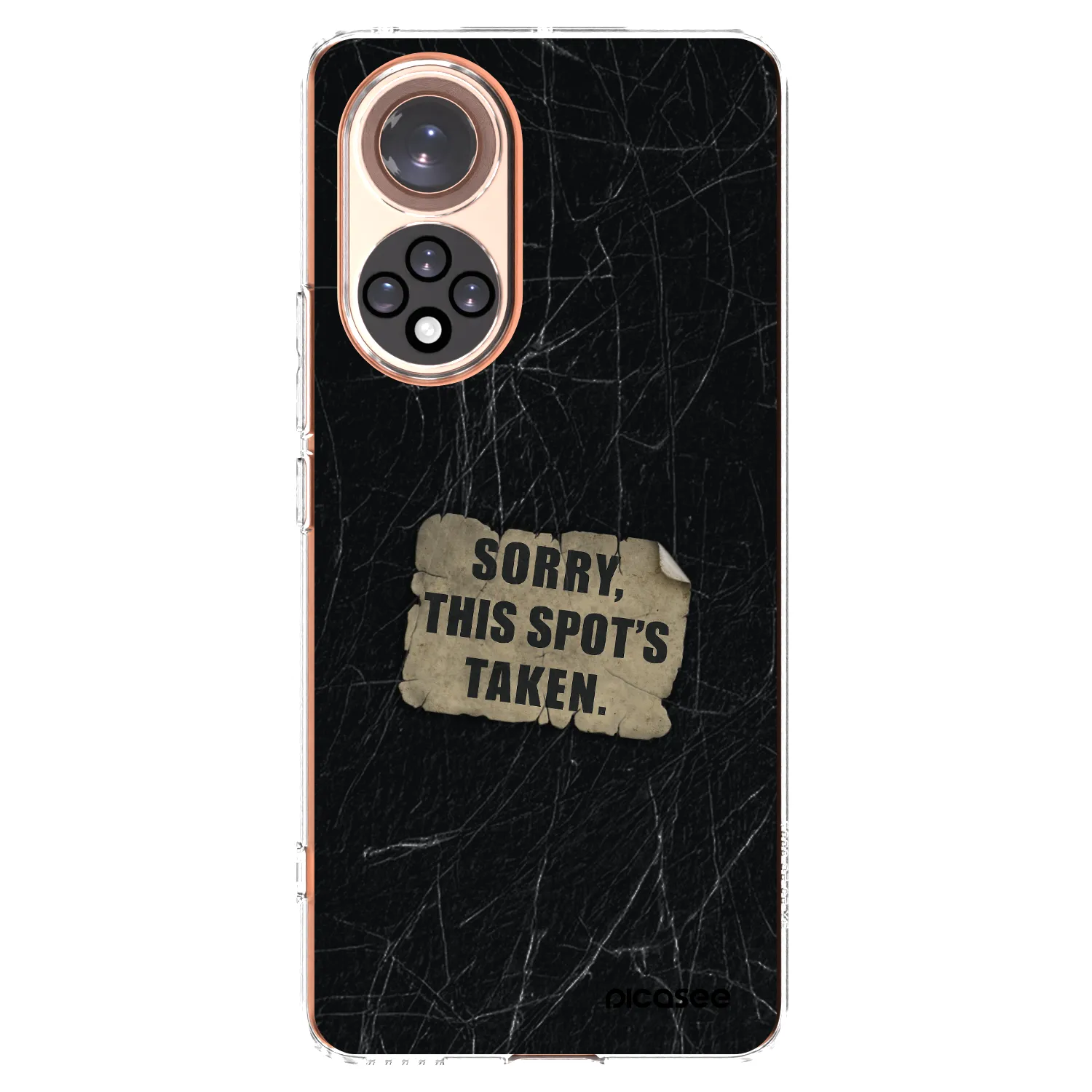 Picasee silikonska prozirna maskica za Honor 50 5G - SORRY