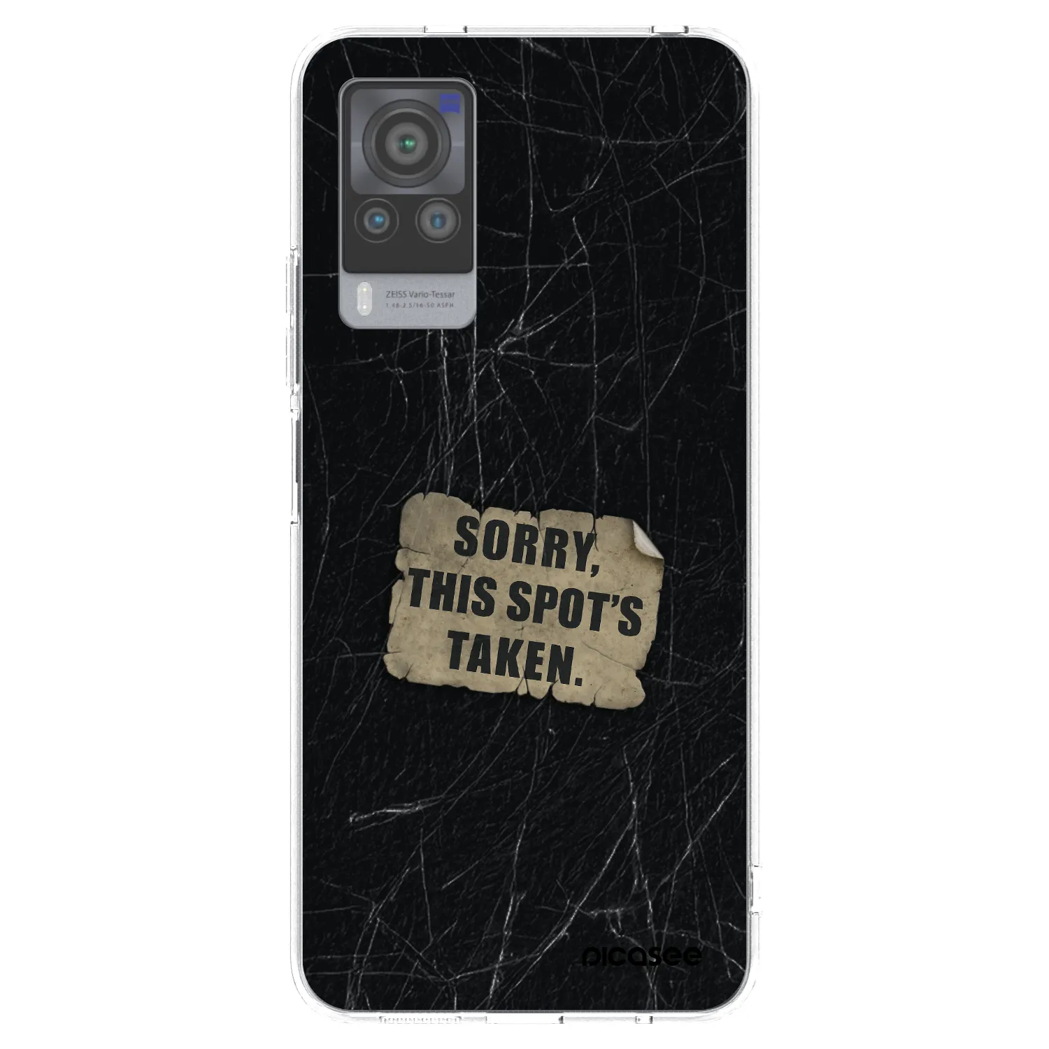 Picasee silikonska prozirna maskica za Vivo X60 Pro 5G - SORRY