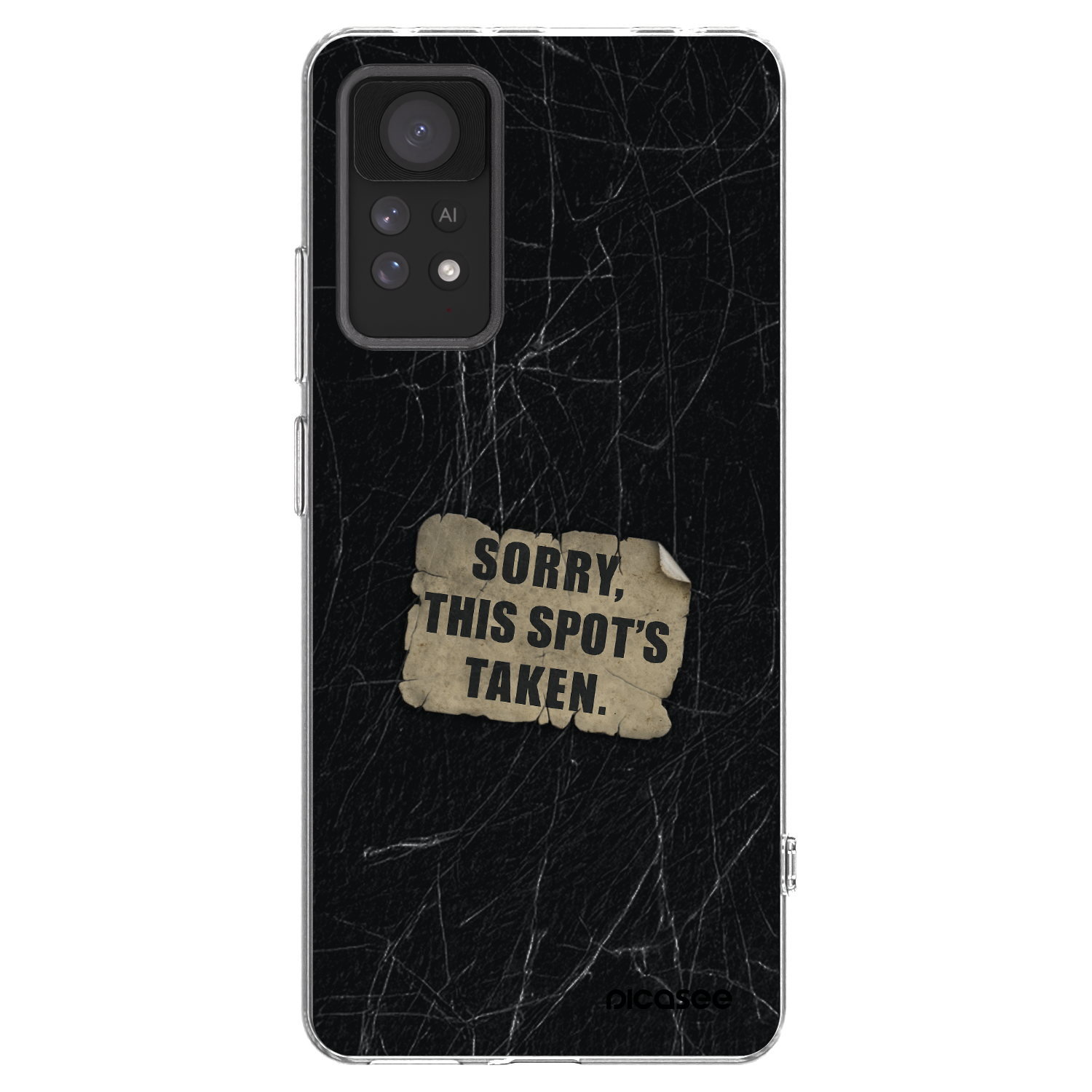 Picasee silikonska prozirna maskica za Xiaomi Redmi Note 11 Pro 5G - SORRY