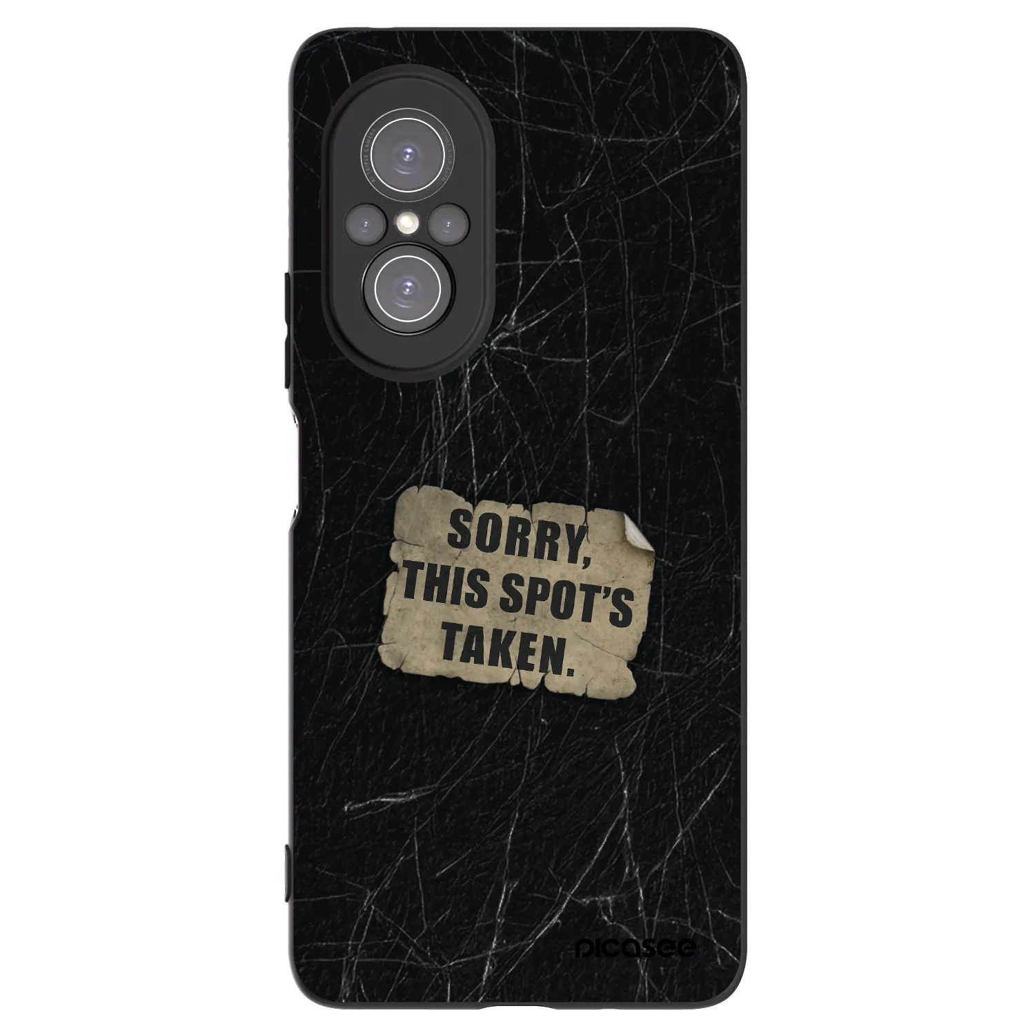 Picasee crna silikonska maskica za Huawei Nova 9 SE - SORRY