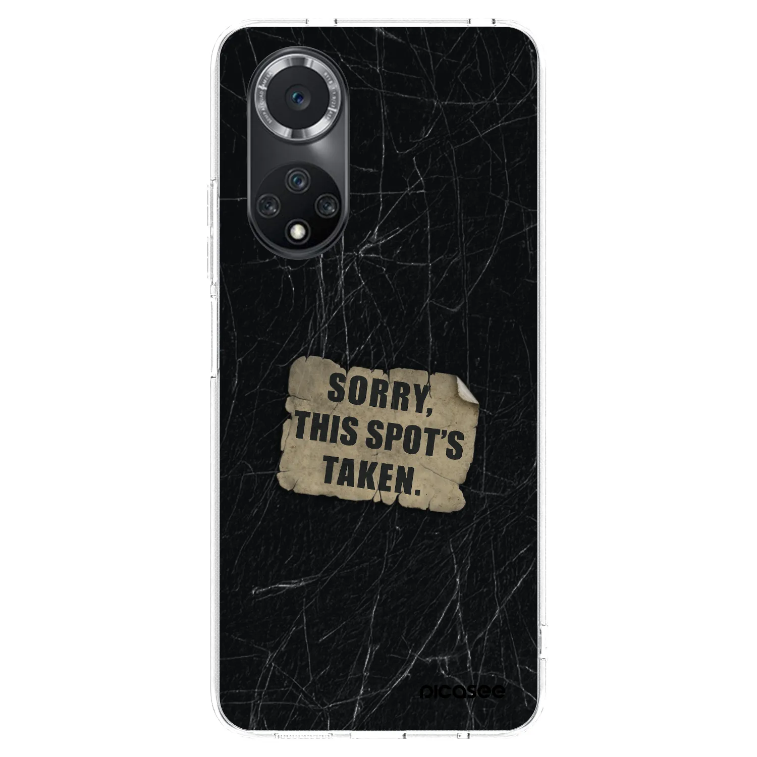 Picasee silikonska prozirna maskica za Huawei Nova 9 SE - SORRY