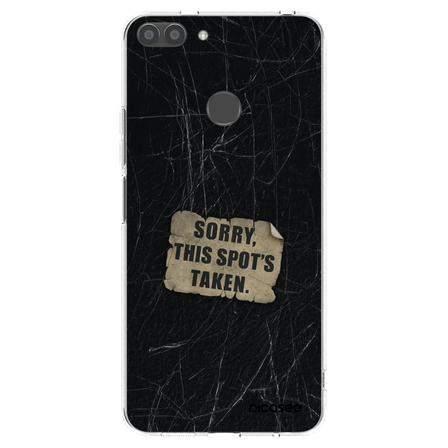 Picasee silikonska prozirna maskica za Huawei P Smart - SORRY