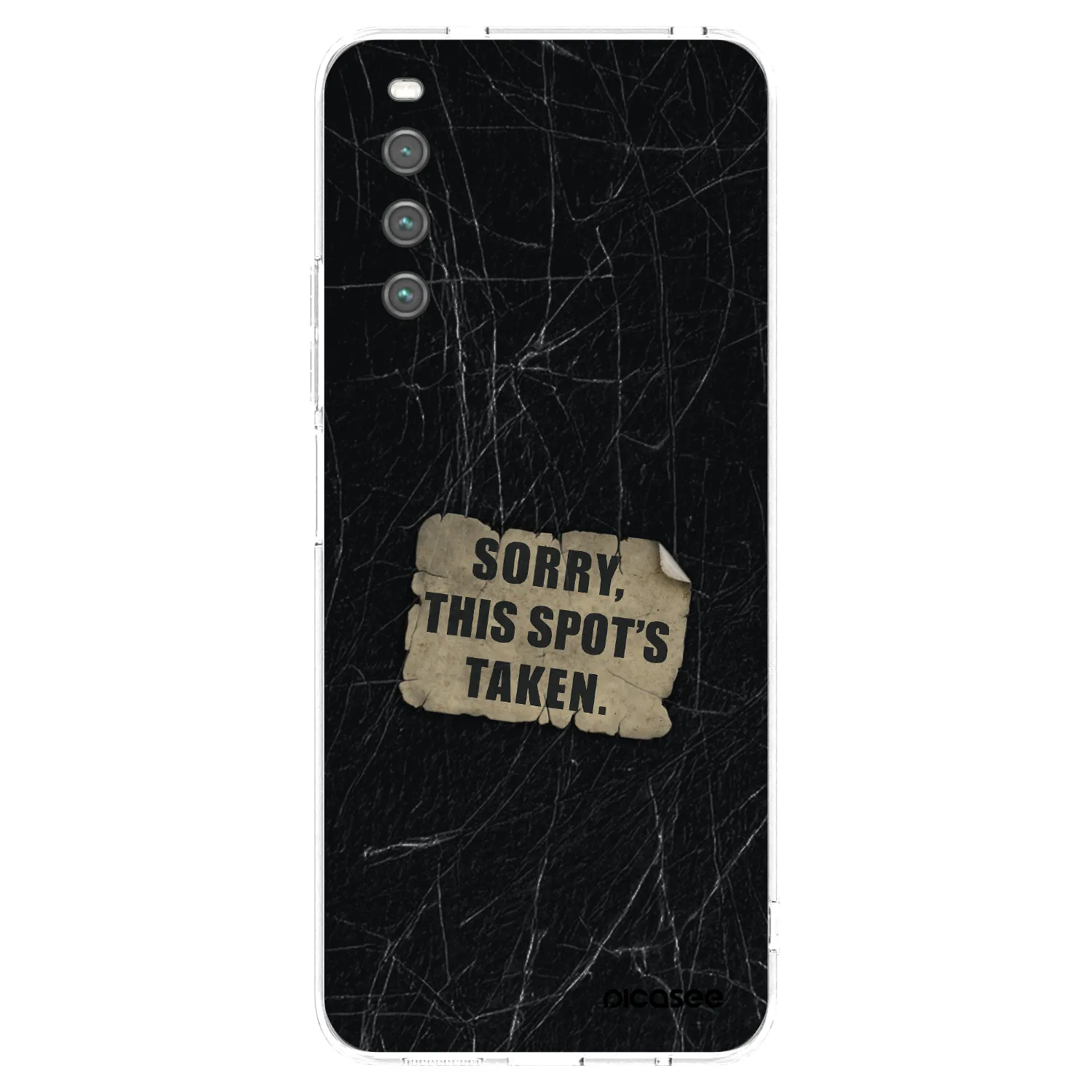 Picasee silikonska prozirna maskica za Sony Xperia 10 IV 5G - SORRY