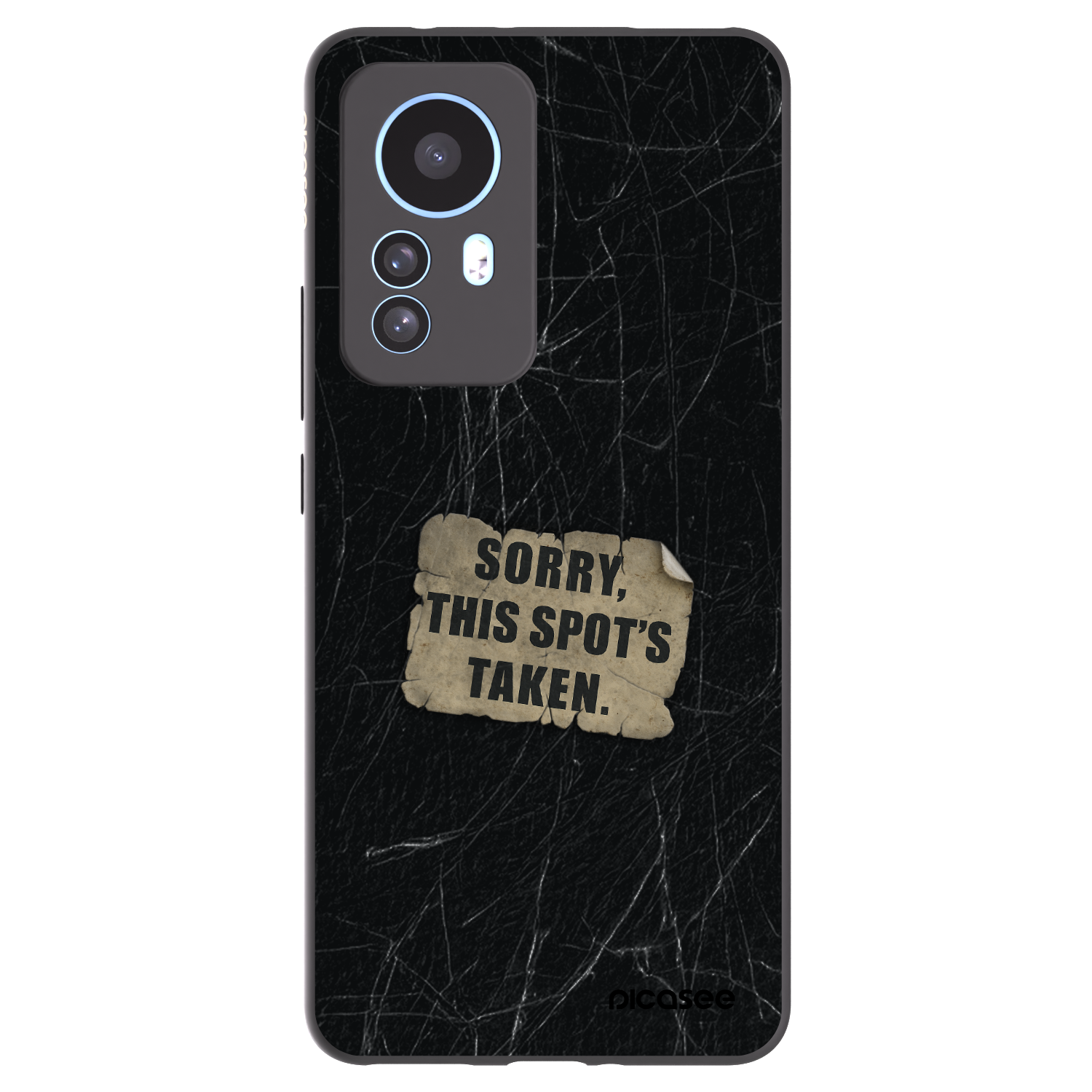 Picasee crna silikonska maskica za Xiaomi 12T Pro - SORRY