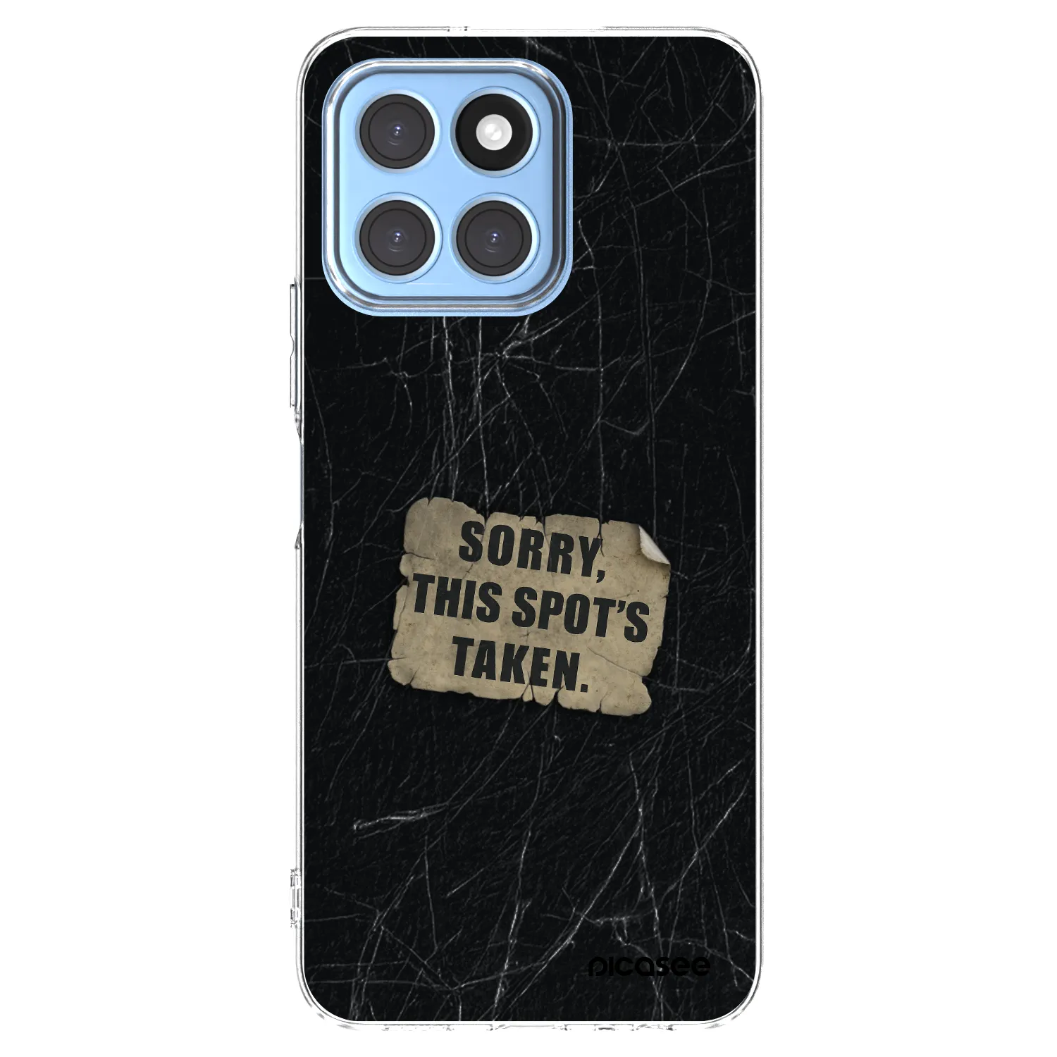 Picasee silikonska prozirna maskica za Honor X6 - SORRY
