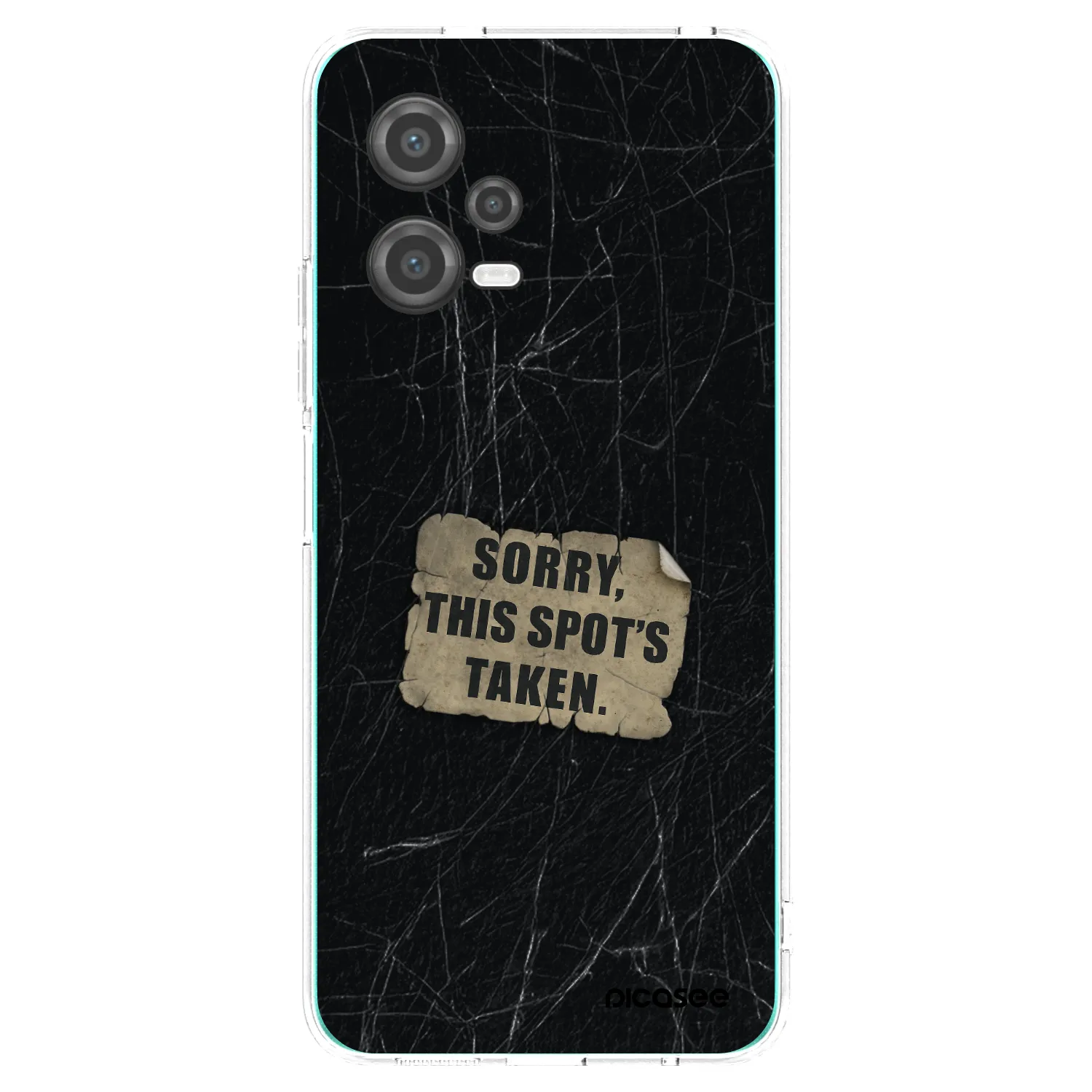 Picasee silikonska prozirna maskica za Xiaomi Poco X5 - SORRY
