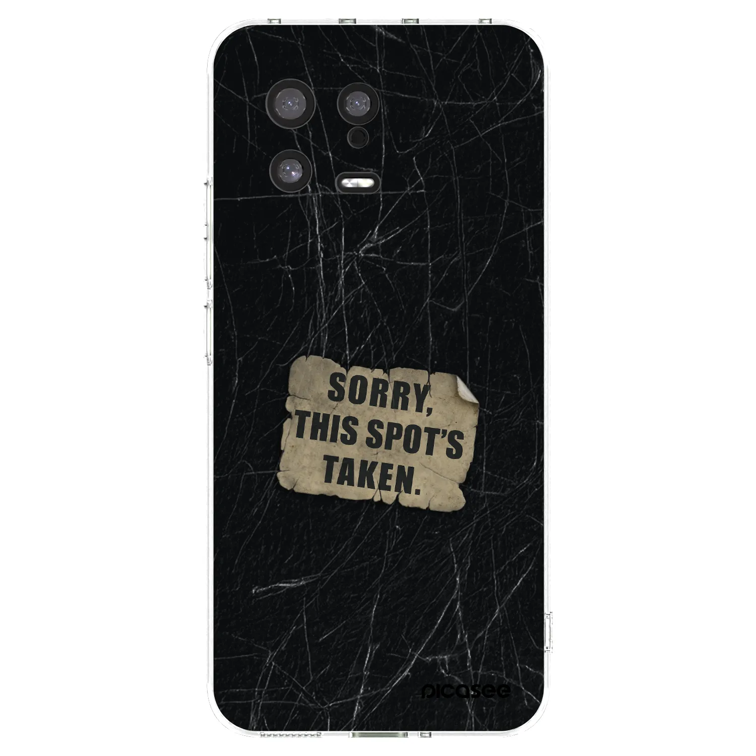 Picasee silikonska prozirna maskica za Xiaomi 13 - SORRY