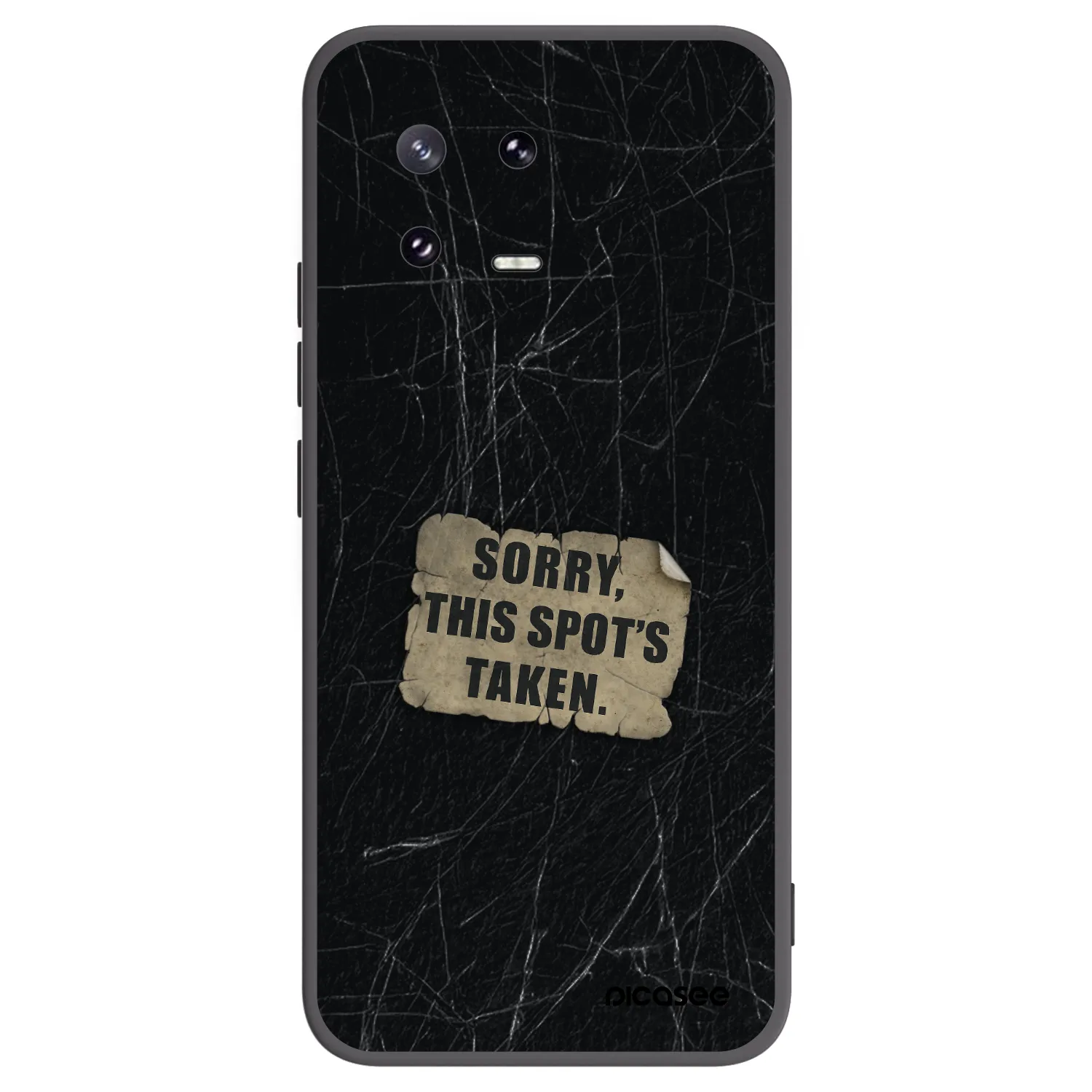 Picasee crna silikonska maskica za Xiaomi 13 Pro - SORRY