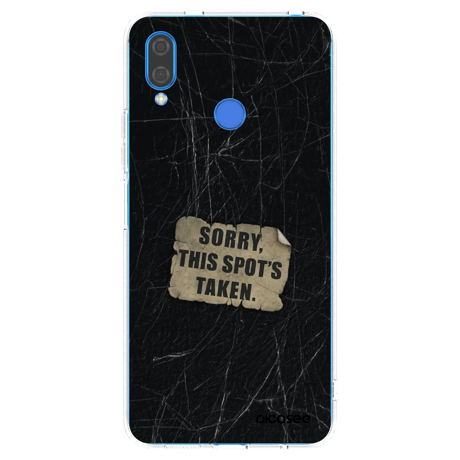 Picasee silikonska prozirna maskica za Huawei Nova 3 - SORRY
