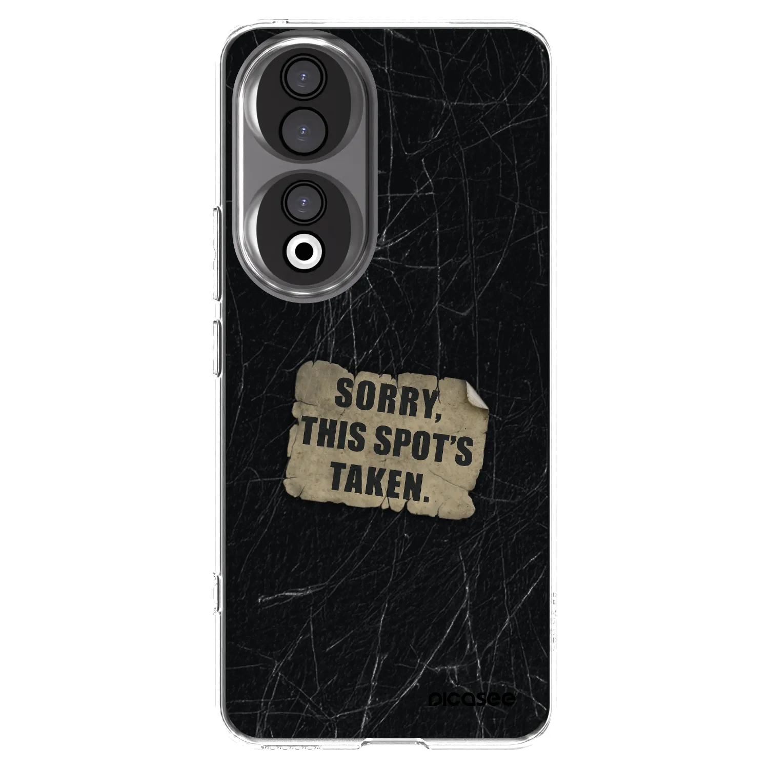 Picasee silikonska prozirna maskica za Honor 90 5G - SORRY