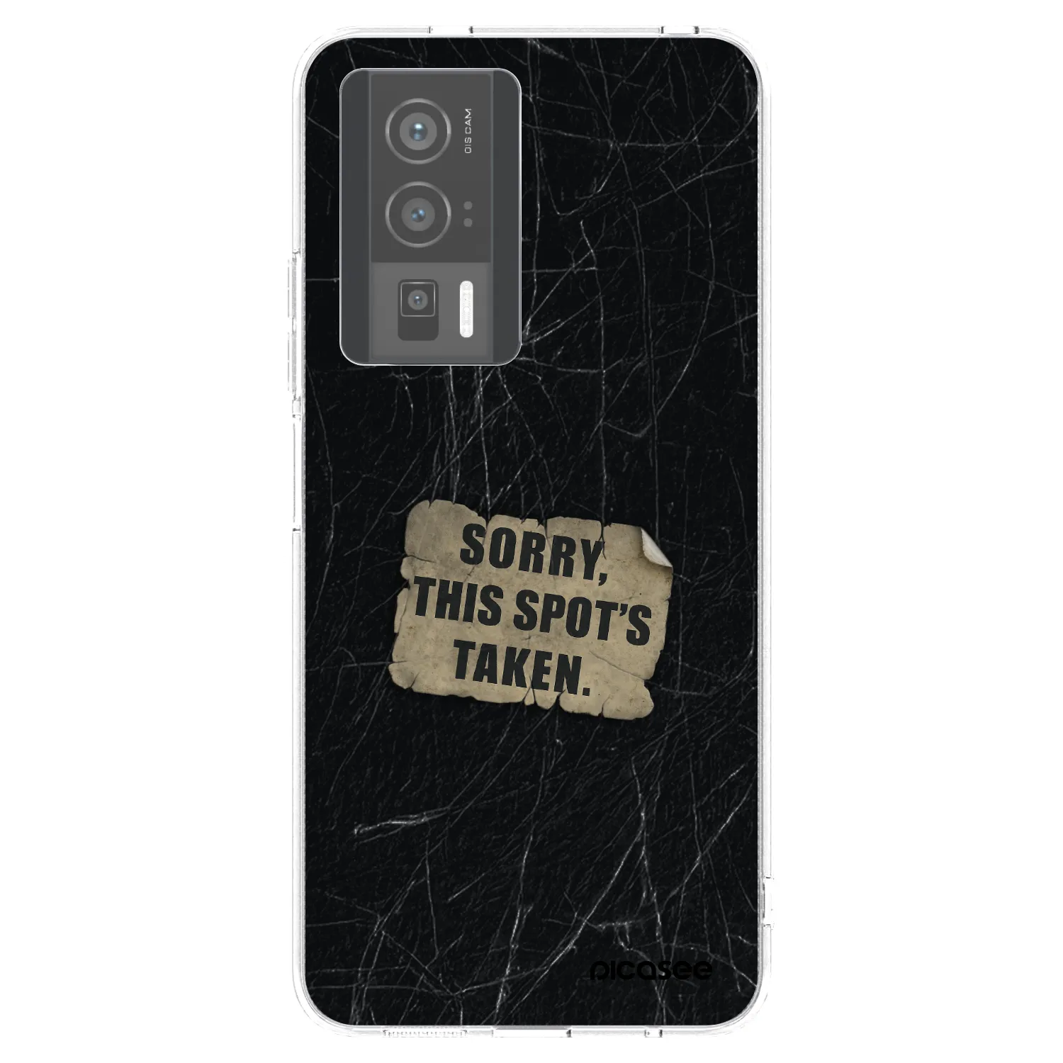 Picasee silikonska prozirna maskica za Xiaomi Poco F5 Pro 5G - SORRY