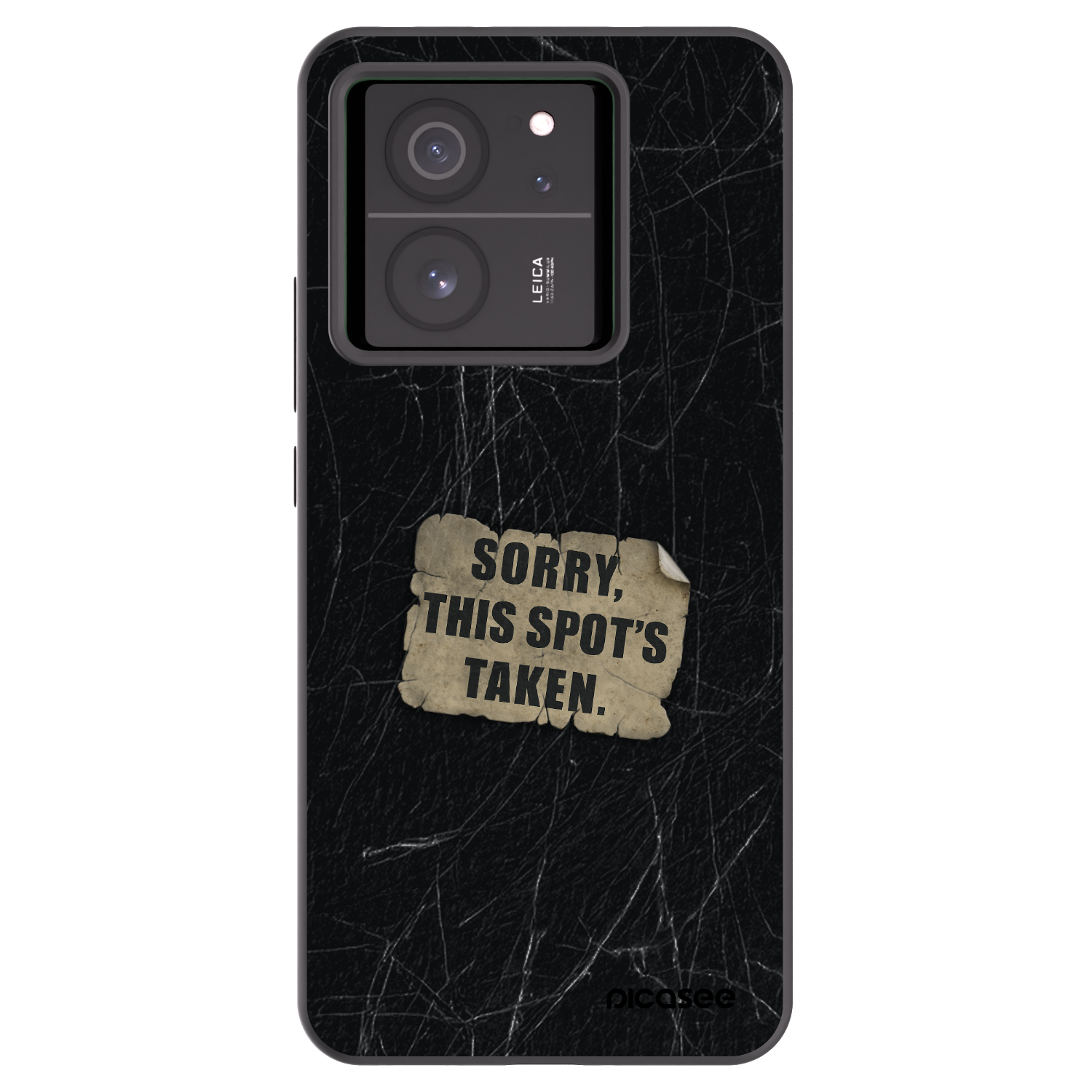 Picasee crna silikonska maskica za Xiaomi 13T Pro - SORRY