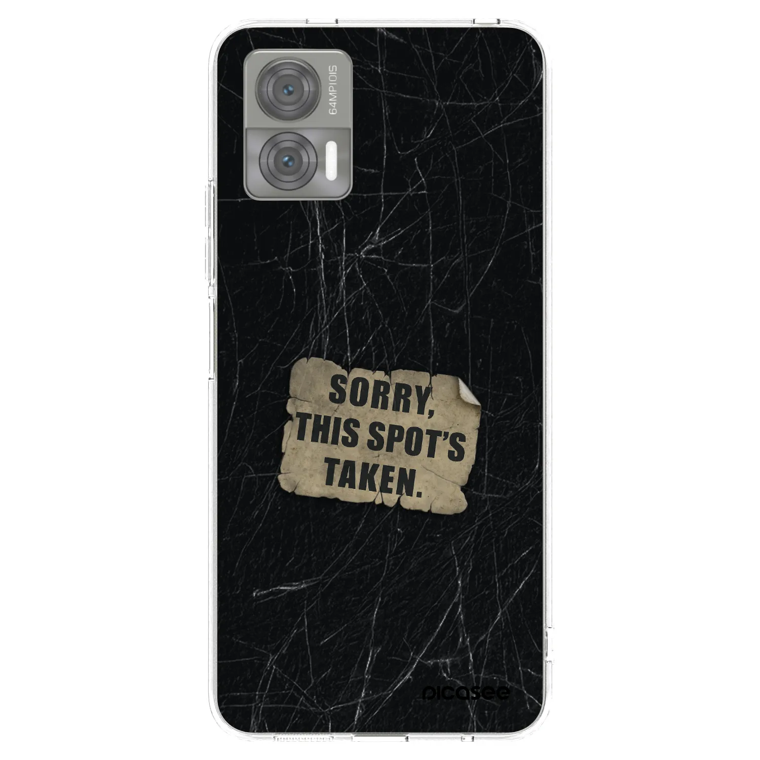 Picasee silikonska prozirna maskica za Motorola Edge 30 Neo - SORRY
