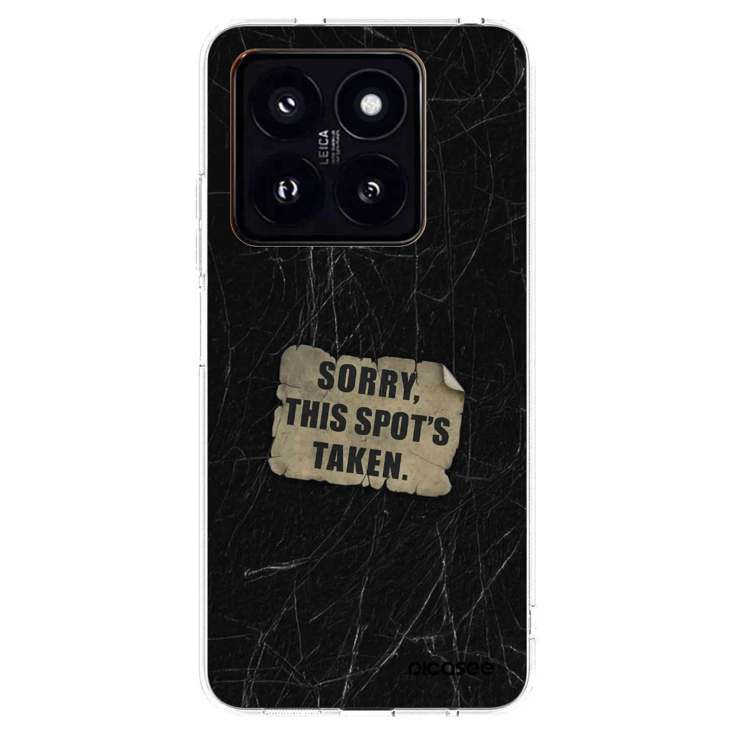 Picasee silikonska prozirna maskica za Xiaomi 14 Pro - SORRY