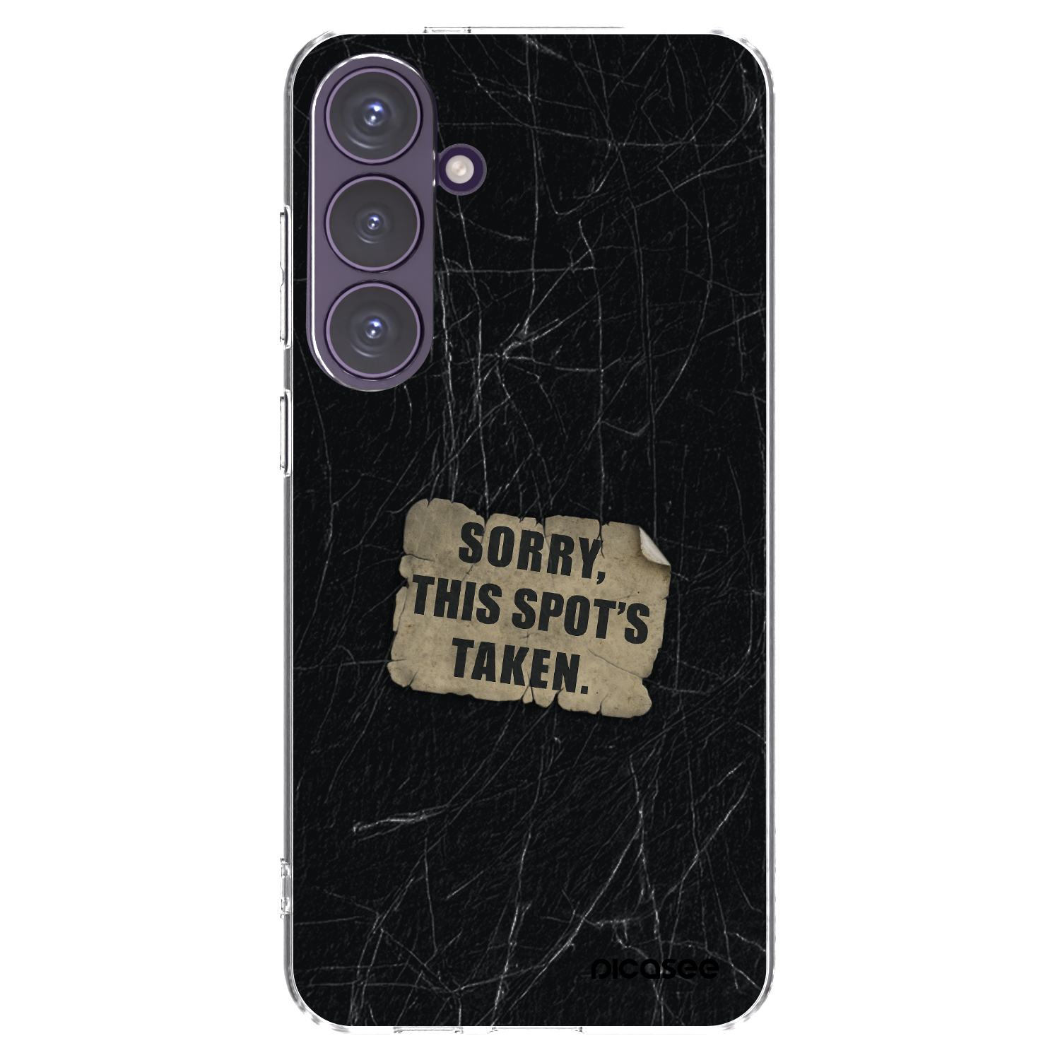 Picasee silikonska prozirna maskica za Samsung Galaxy S24+ S926B 5G - SORRY