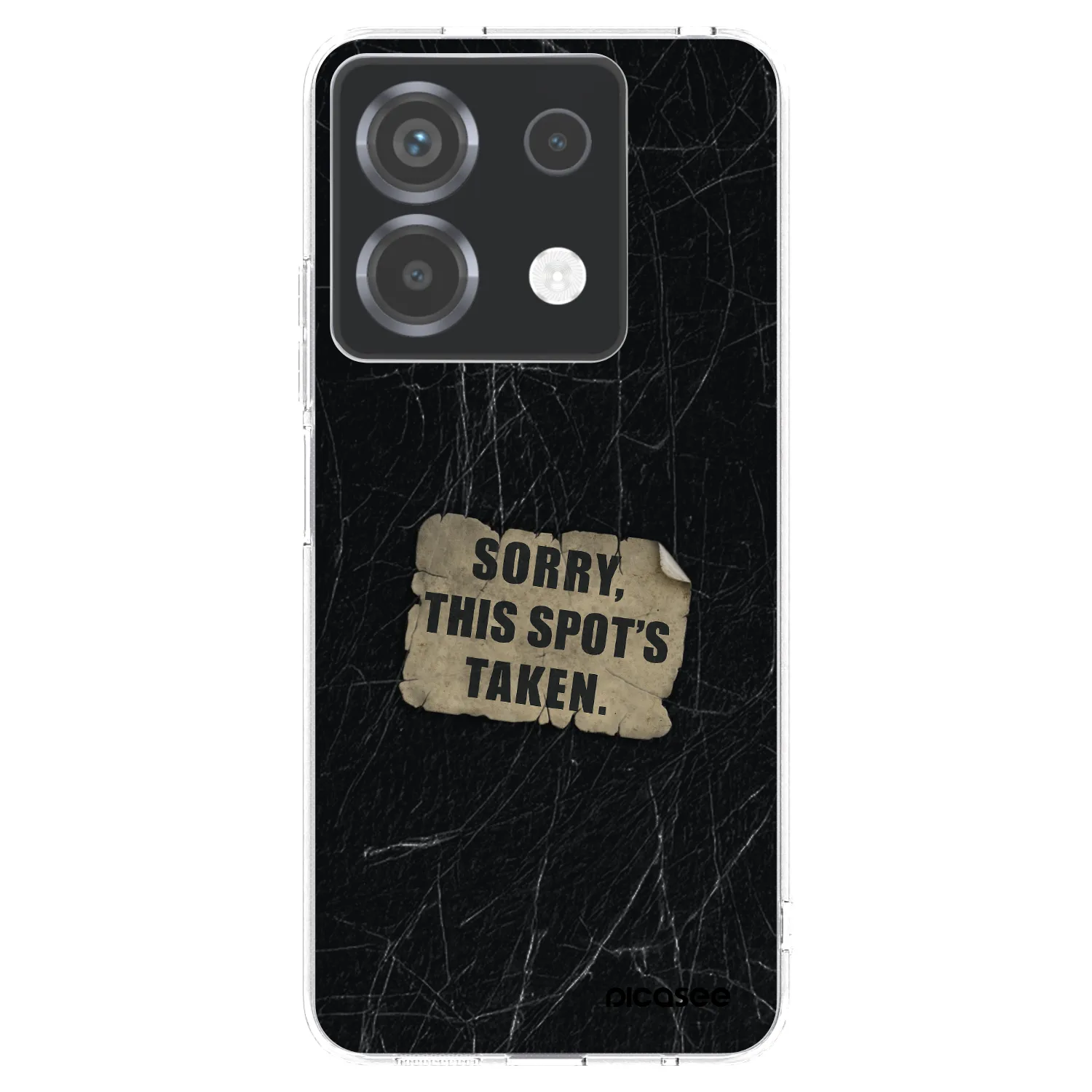 Picasee silikonska prozirna maskica za Xiaomi Poco X6 - SORRY