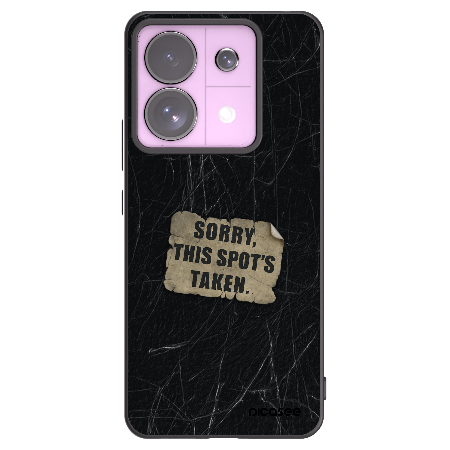 Picasee crna silikonska maskica za Xiaomi Redmi Note 13 Pro 5G - SORRY