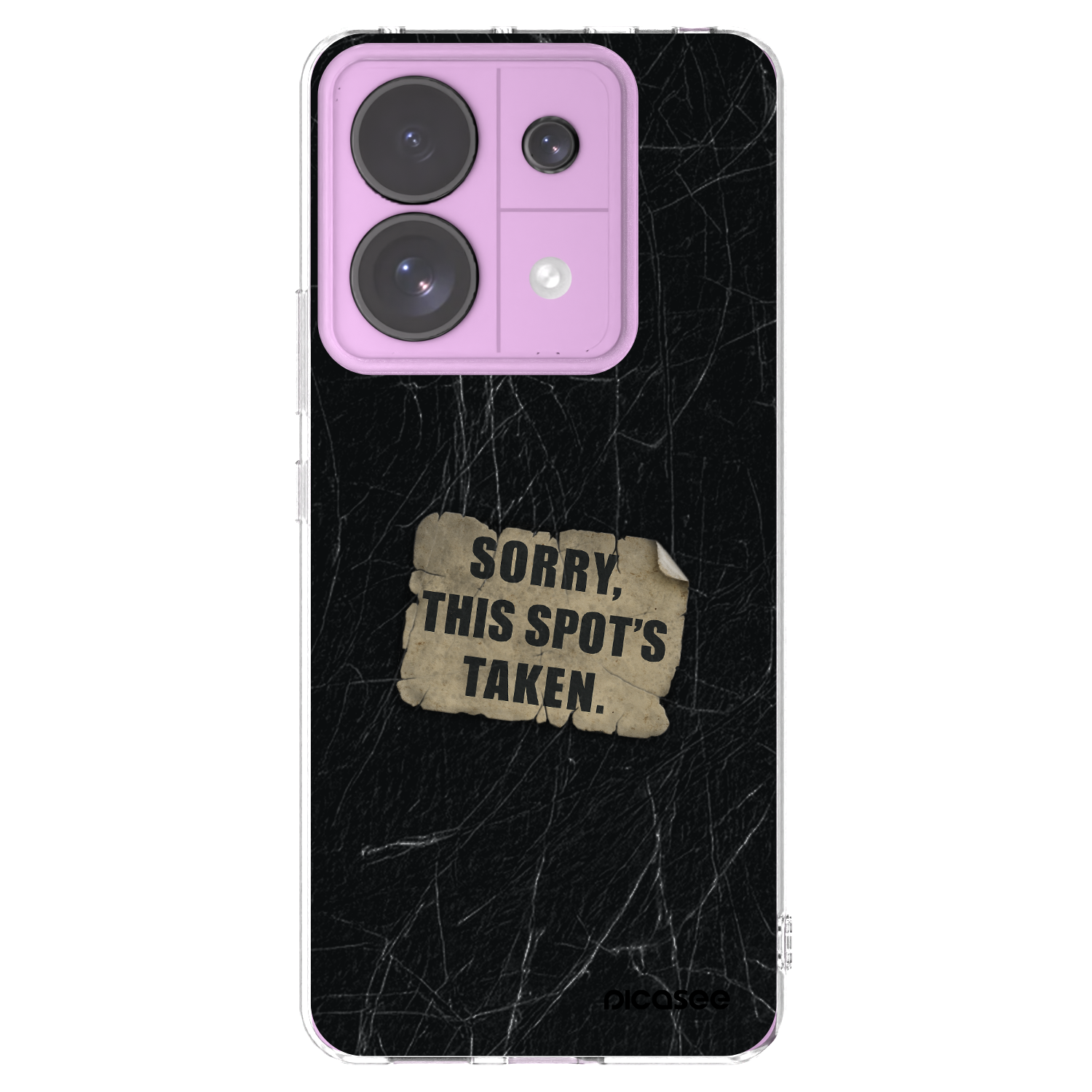 Picasee silikonska prozirna maskica za Xiaomi Redmi Note 13 Pro 5G - SORRY