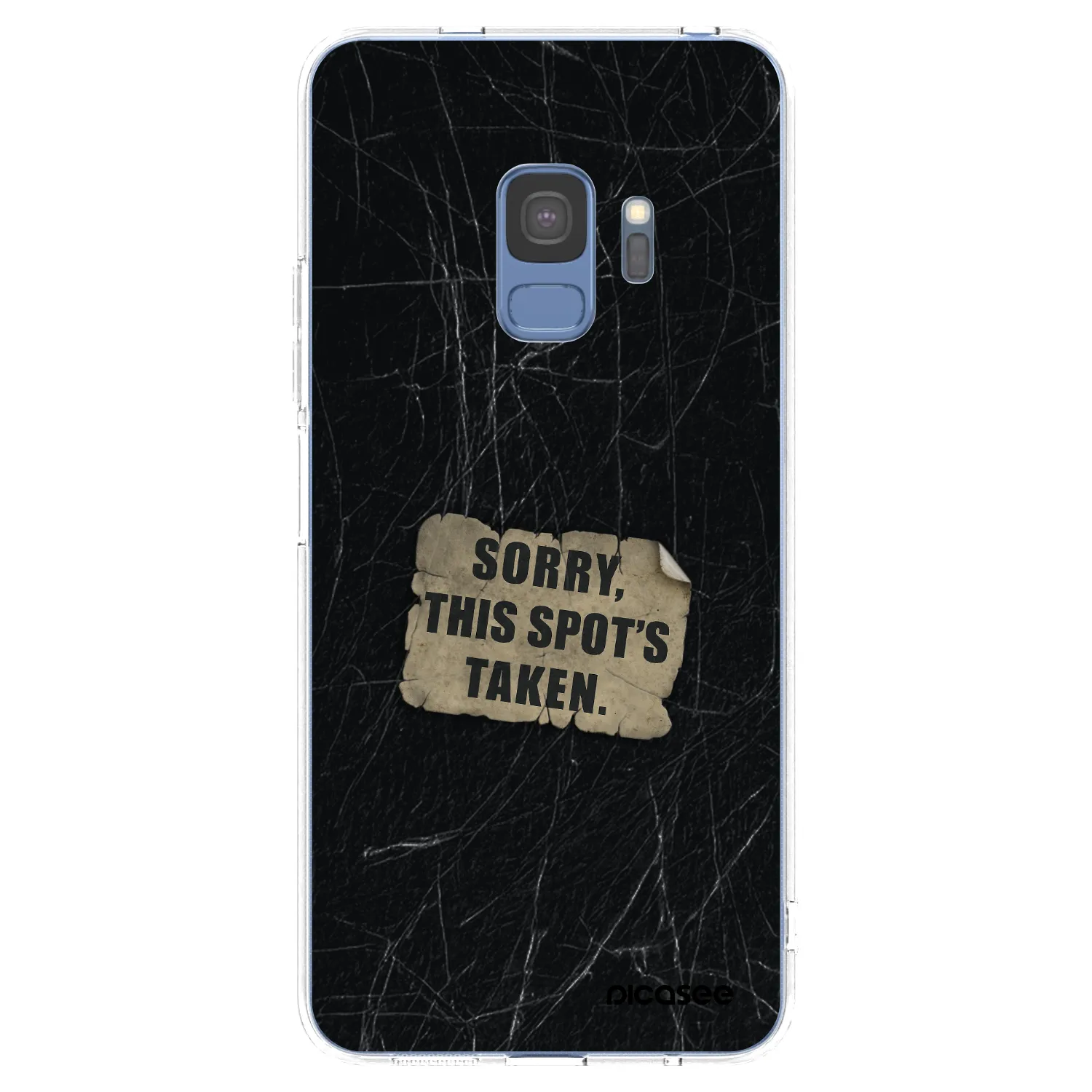 Picasee silikonska prozirna maskica za Samsung Galaxy S9 G960F - SORRY