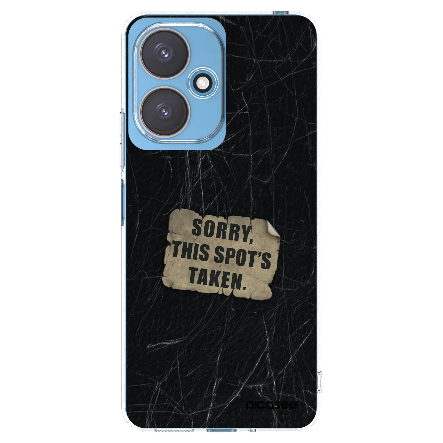 Picasee silikonska prozirna maskica za Xiaomi Redmi 13C 5G - SORRY