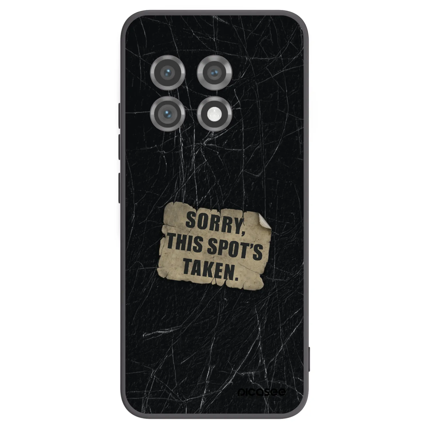Picasee crna silikonska maskica za OnePlus 11 5G - SORRY